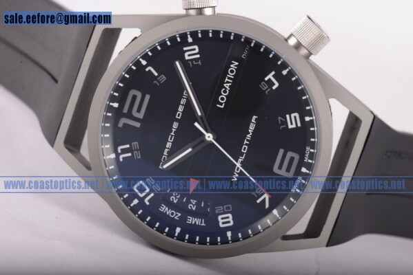 Porsche Design Worldtimer Watch Steel P6751BP 1:1 Replica
